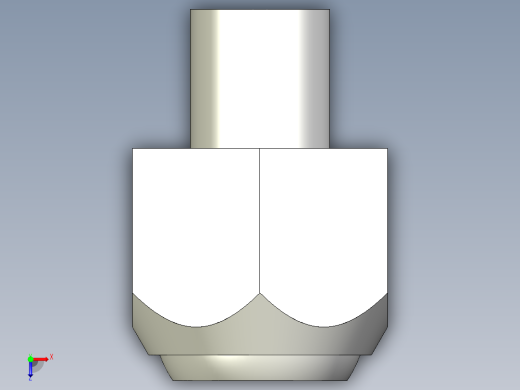 定位配件BJ730-3D多系列多零件图纸模型俯视缩略图