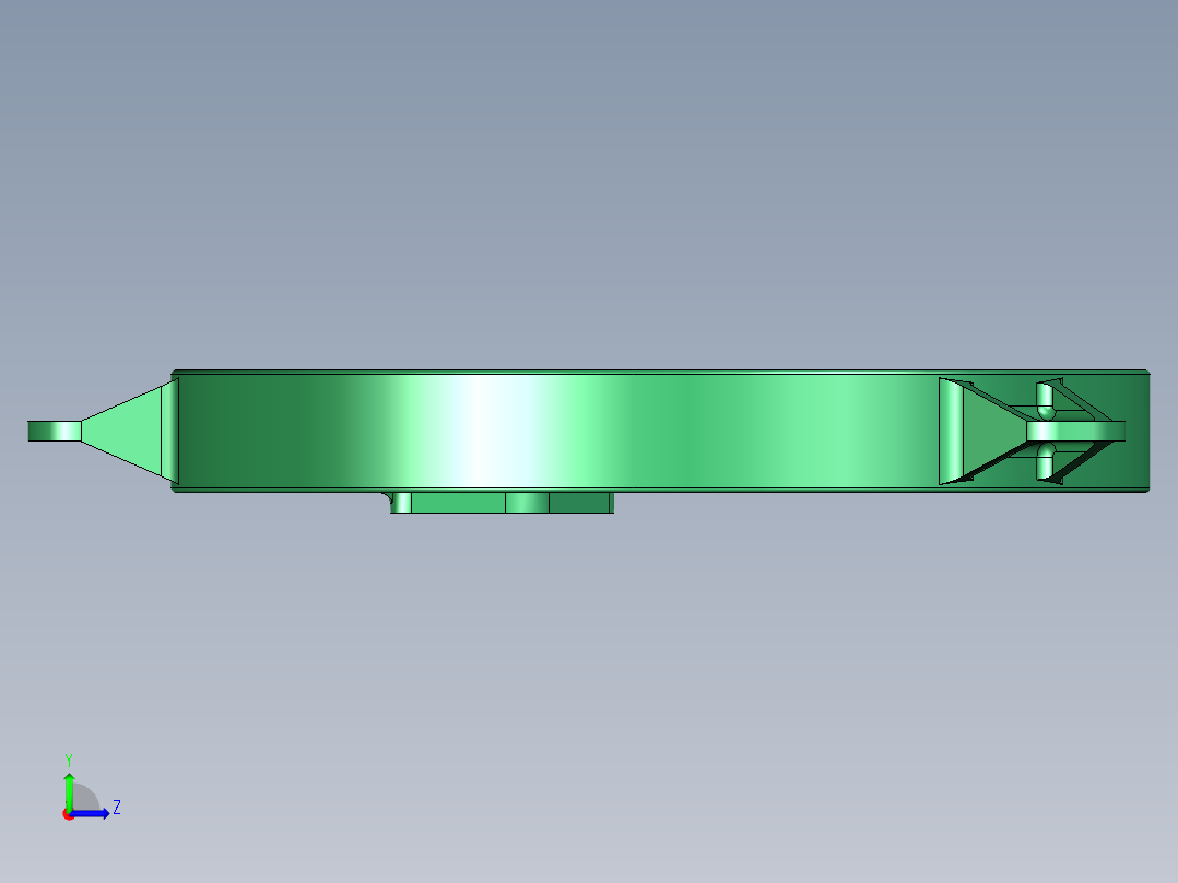 工业洗涤脱水机左视图