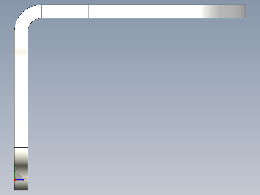 安全_区域传感器上下安装支架L5左视图