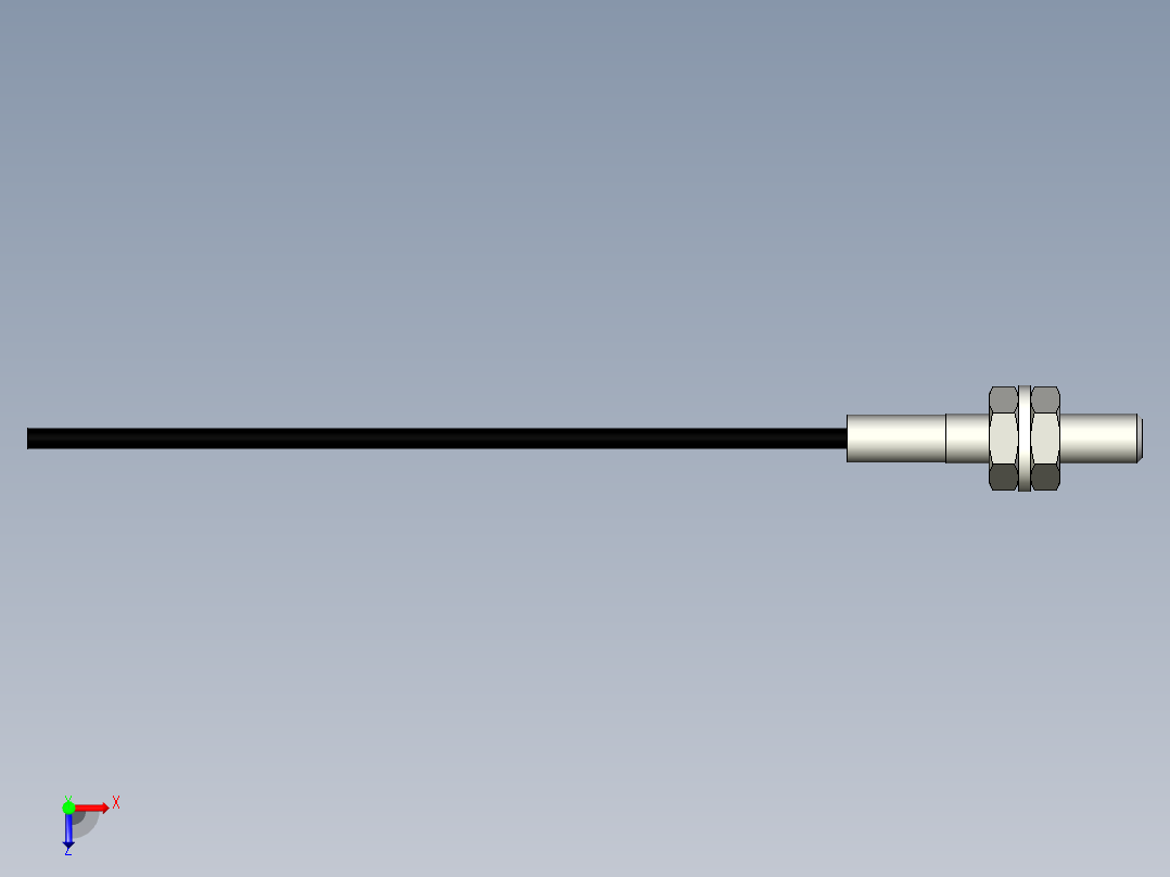 光纤元件漫反射型FR-RD317俯视图