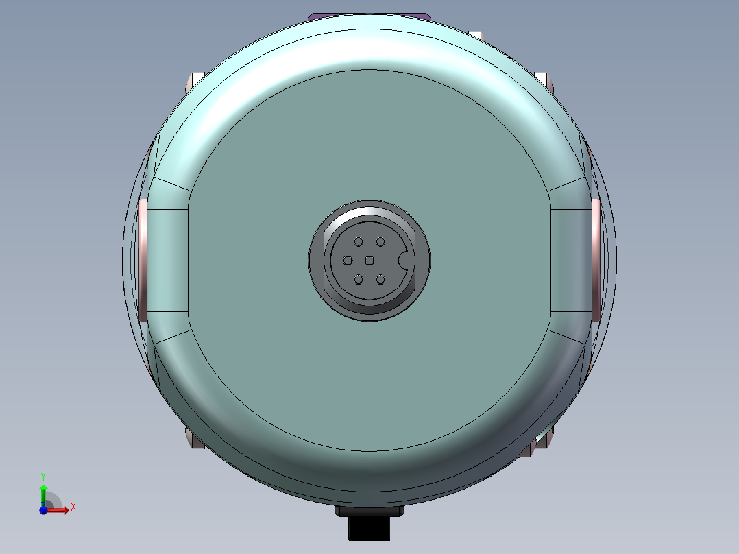 智能电批结构设计前视图