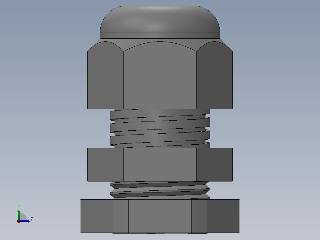电缆接头左视图