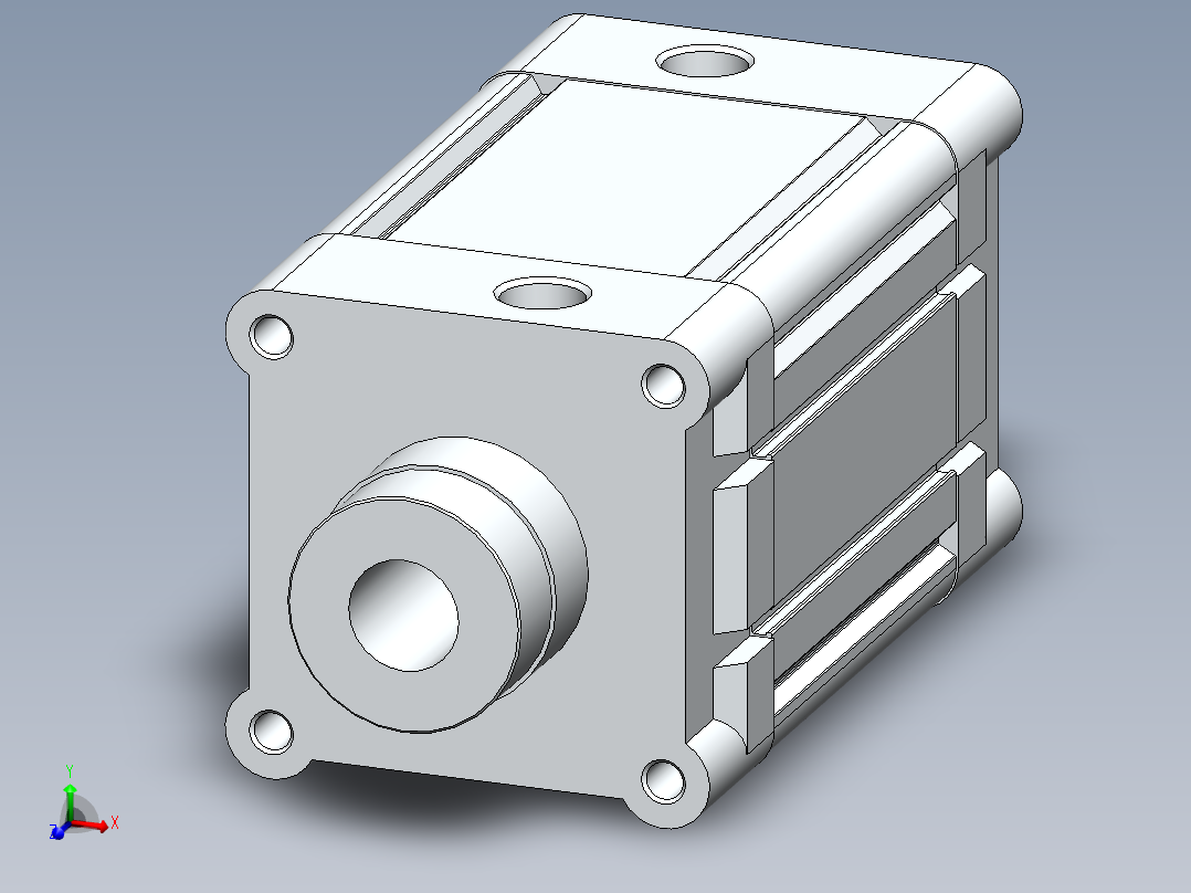 气缸DNC_100_50____ZR_主视图