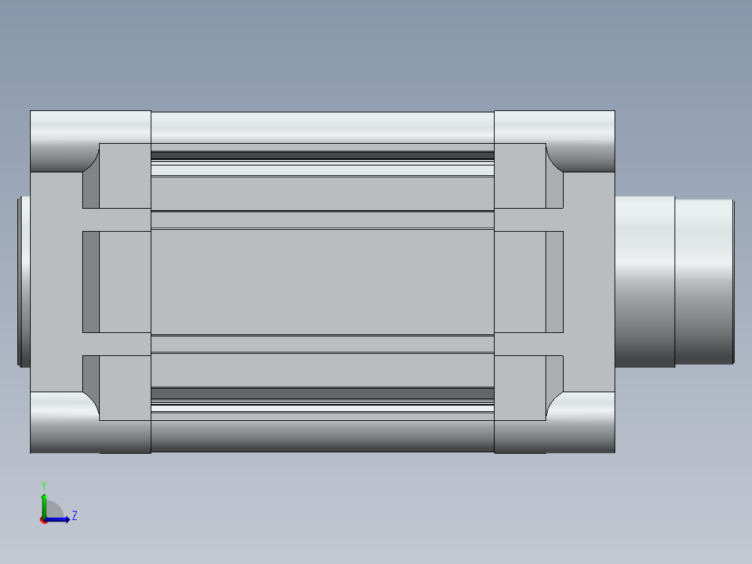 气缸DNC_100_50____ZR_左视图