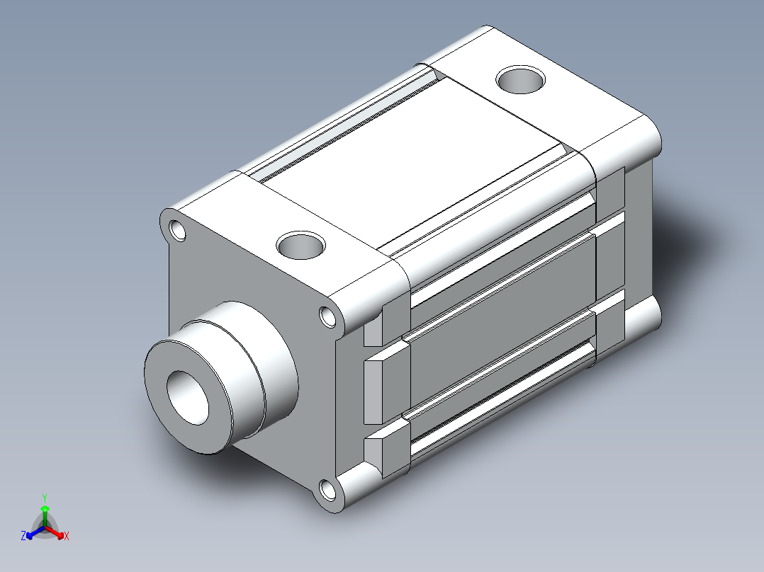 气缸DNC_100_50____ZR_正等轴测图
