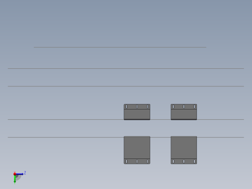 四皮带双道输送机构
