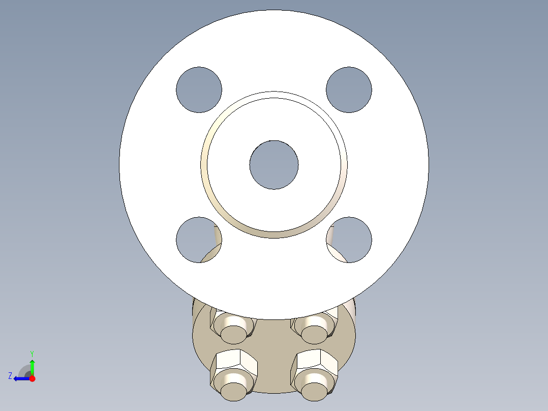 Y型过滤器-DN15右视图