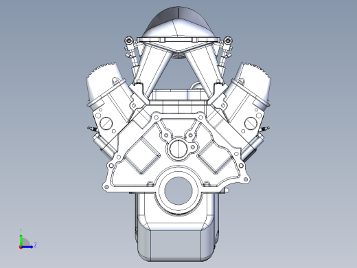 351w发动机左视缩略图