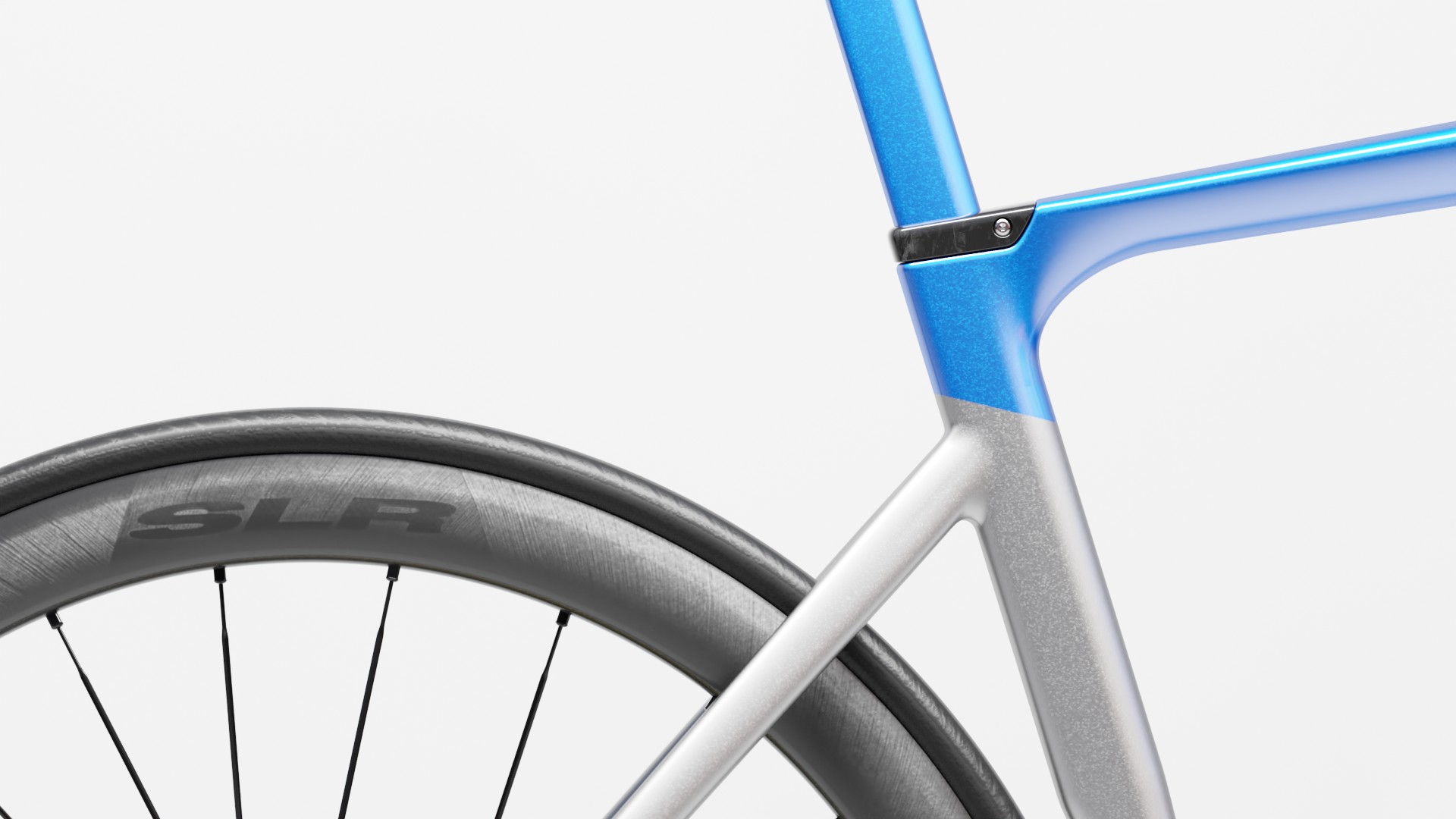 带盘式制动器的碳纤维公路自行车