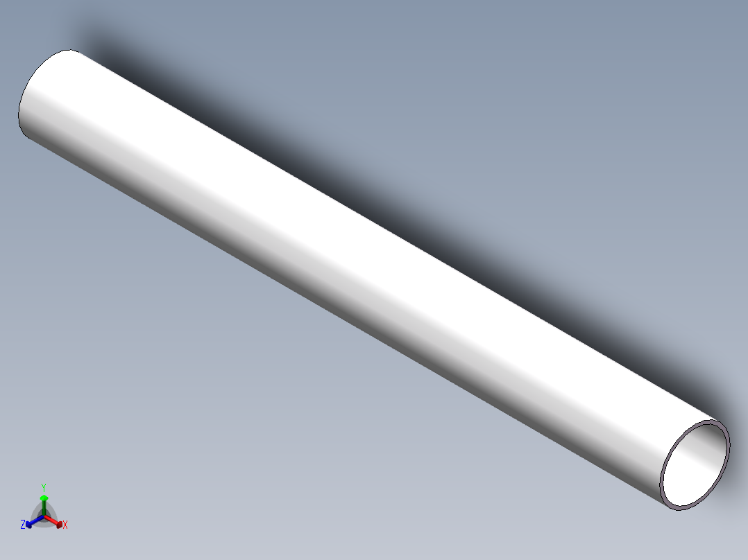 U-PVC_Pipe_DN100正等轴测图