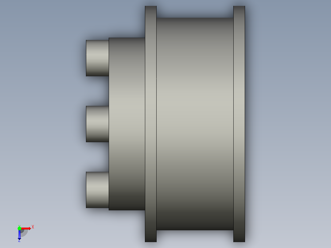 同步皮帶輪MISUMI-ttla30t5150-e-12-bmc俯视图