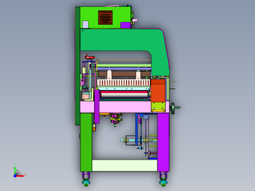 纸箱彩盒套袋封口覆膜包膜机前视缩略图