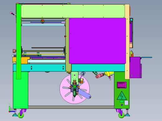 纸箱彩盒套袋封口覆膜包膜机左视缩略图