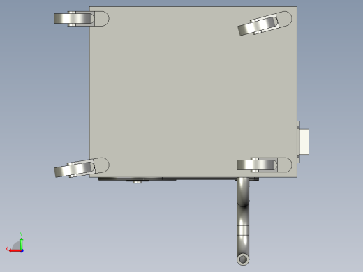 锤片饲料料粉碎机后视缩略图