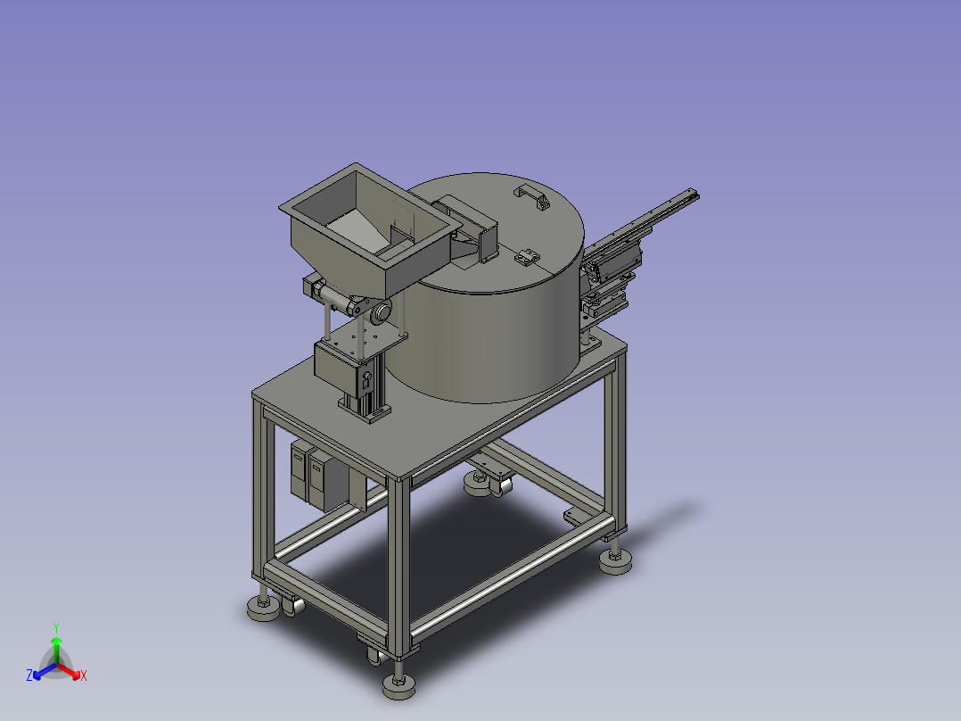 2006-开关组件供料系统-02正等轴测图