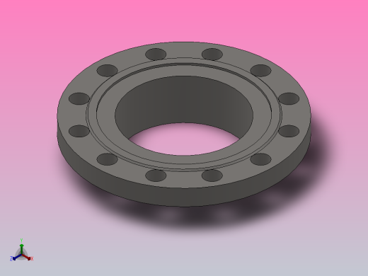 凹凸面对焊钢制管法兰（凹面）_225-40B（系列1）