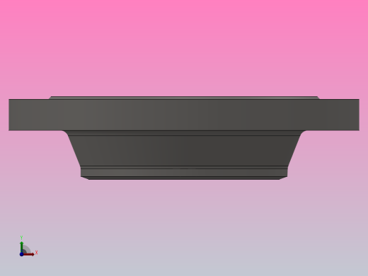 凹凸面对焊钢制管法兰（凹面）_225-40B（系列1）前视缩略图