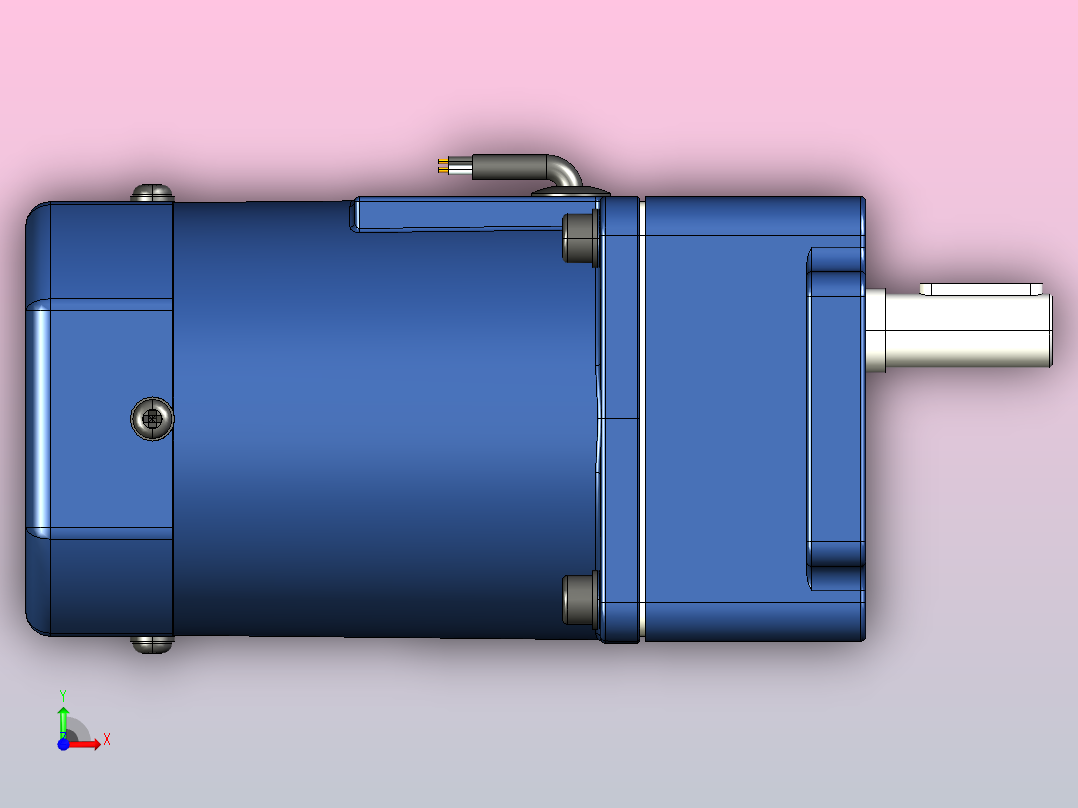 YS标准电机60YS01-18-HE前视图