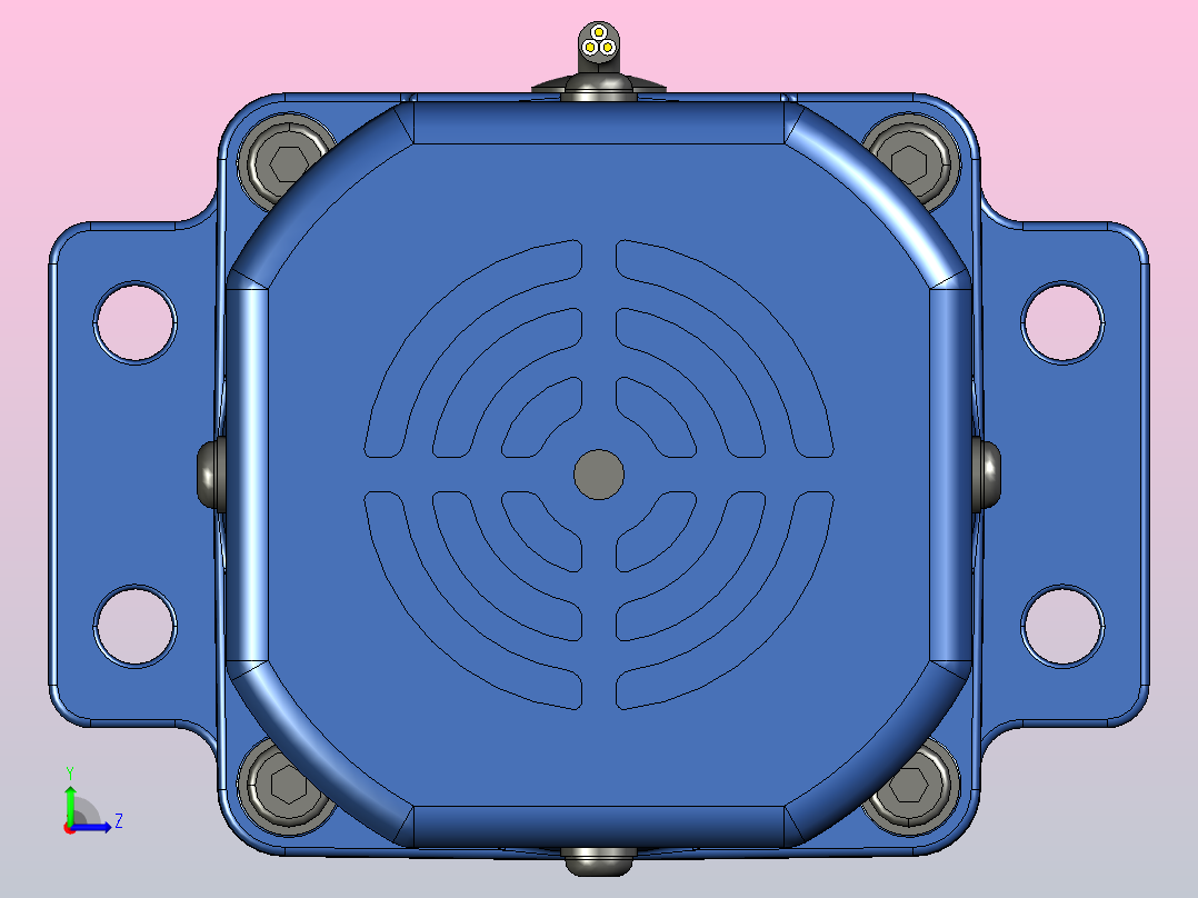 YS标准电机60YS01-18-HE左视图