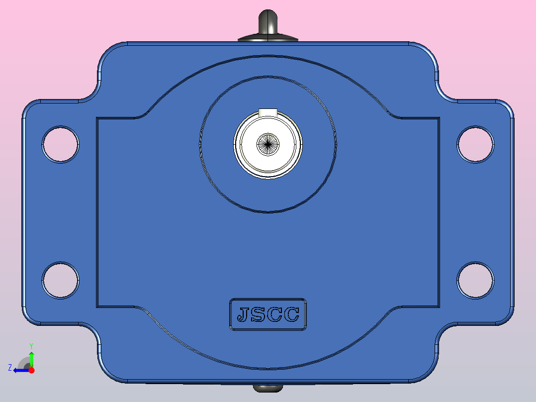 YS标准电机60YS01-18-HE右视图