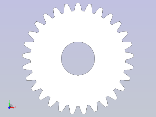 A0004975-29 齿尖齿轮 (英制)前视缩略图