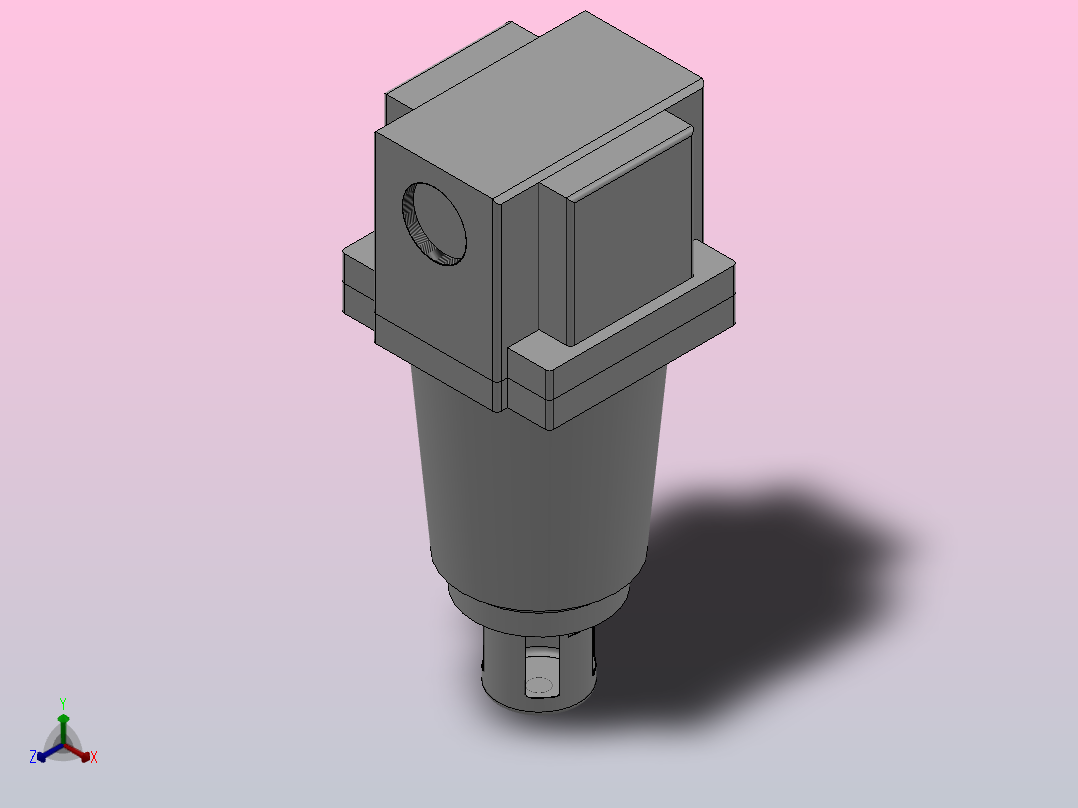 MASFB系列空气过滤器[MASFB900-20-□]主视图