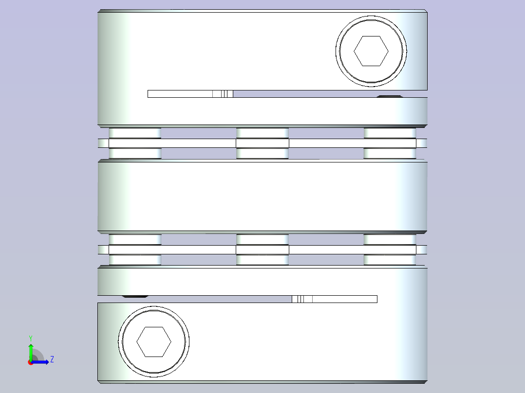 JSCC精研伺服联轴器 44mr左视图