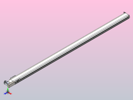 皮带直线轴半封闭可选导轨TPA-HNB-140D-120-L2900-MR-C-P40-N3