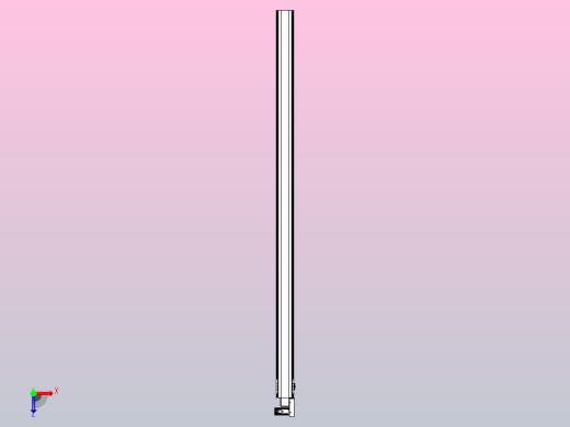 皮带直线轴半封闭可选导轨TPA-HNB-140D-120-L2900-MR-C-P40-N3俯视缩略图