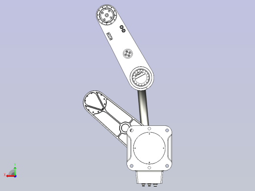 埃斯顿scale机器人3D模型后视缩略图