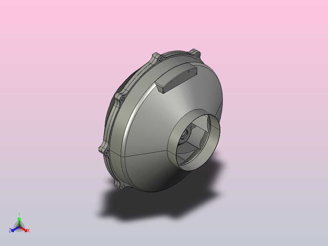 GKE150M管道风机[GKE150M]主视图