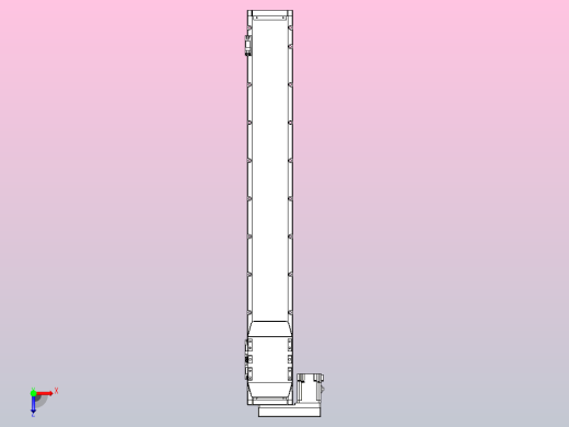 滚珠丝杠直线轴内置导轨TPA-GCR-120-1610C-L800-ML-M40-N3俯视缩略图