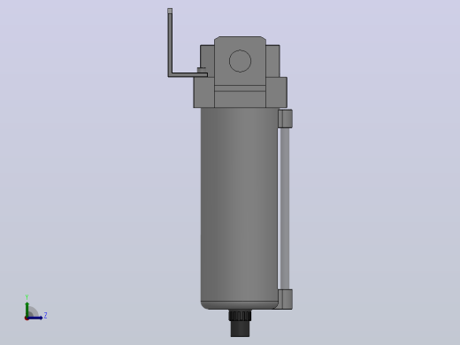 QAFM3000～4000系列 油雾分离器[QAFW3000-02DM]左视缩略图
