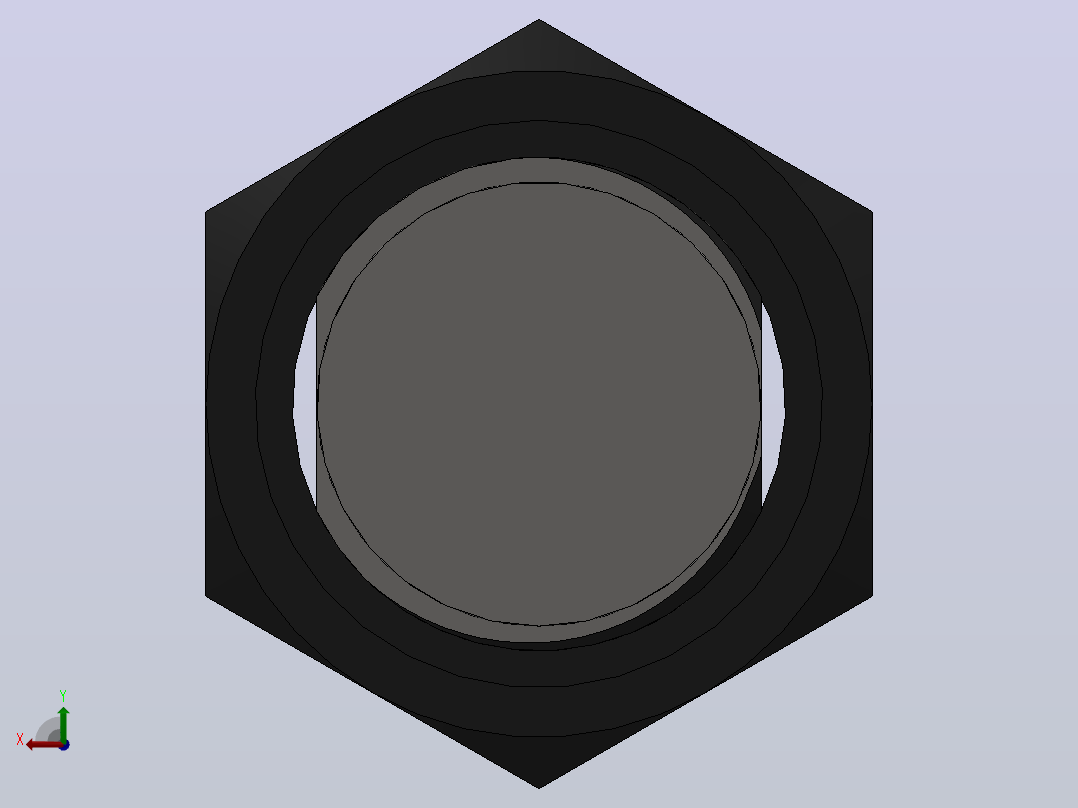 HRB系列液压缓冲器[HRB-C2015-S]后视图