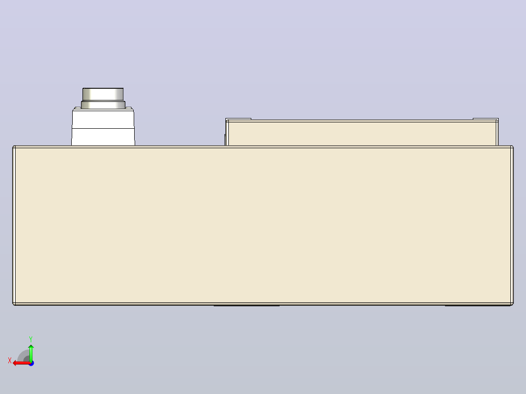 滚珠丝杠直线轴带导轨全封闭TPA-HCR-220D-3210C-L1950-ML-Y-P1K-N3后视图