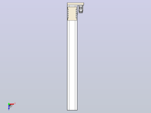 滚珠丝杠直线轴带导轨全封闭TPA-HCR-220D-3210C-L1950-ML-Y-P1K-N3俯视缩略图