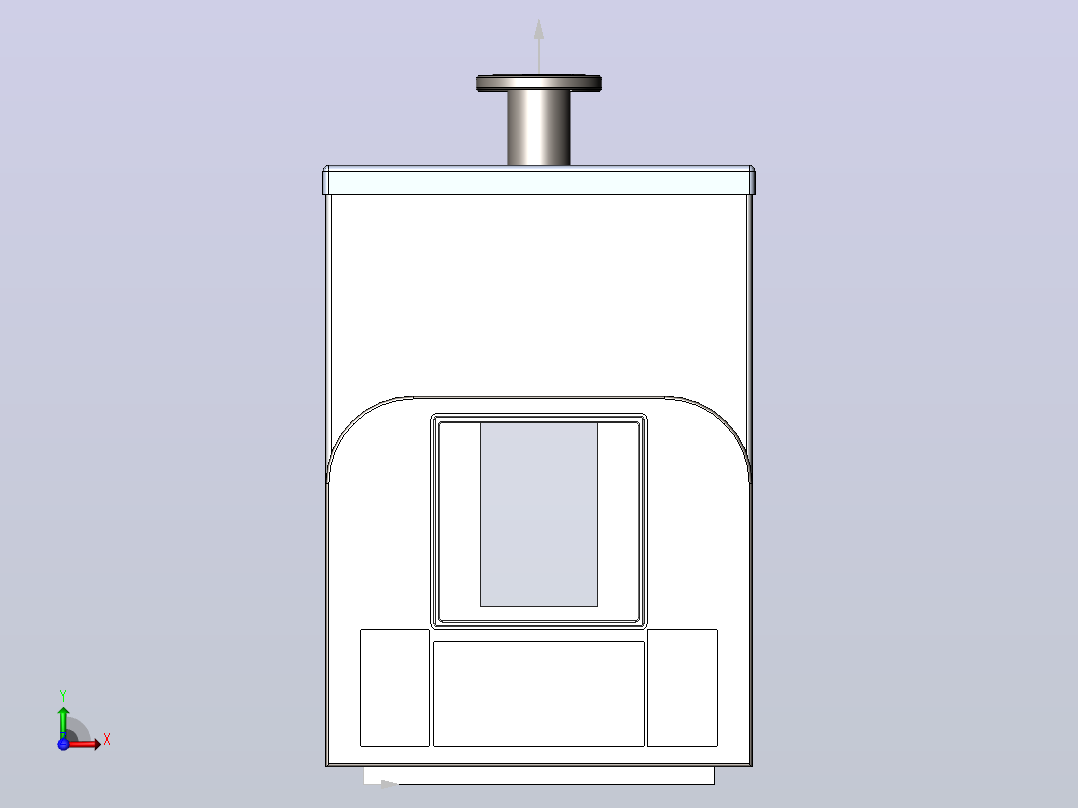 浴室炉the-grfurnace-for-a-bath-1832-模型格式为 sw前视图