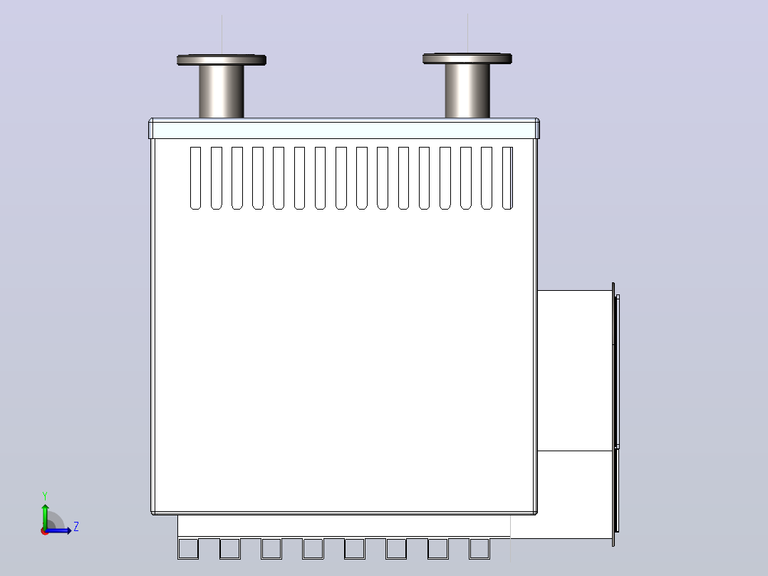 浴室炉the-grfurnace-for-a-bath-1832-模型格式为 sw左视图