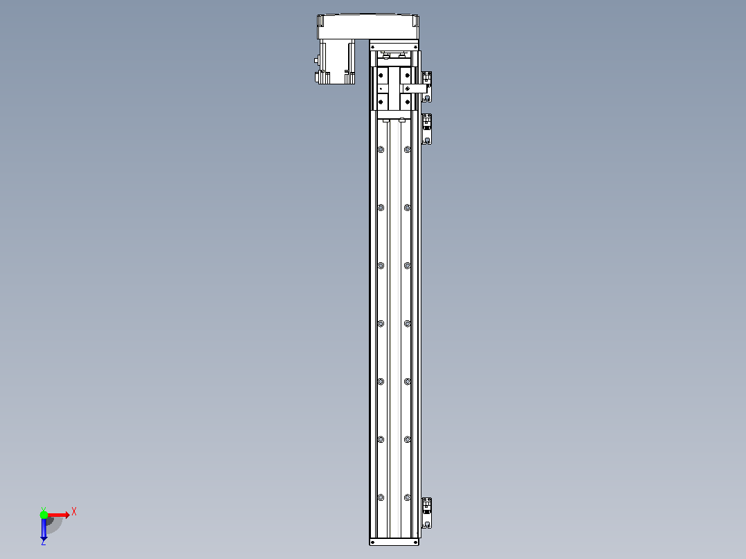 钢基模组TPA-KSR-8610C-840A1-ML-H0S2俯视图