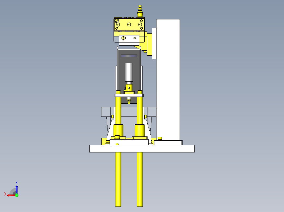 挑出NG滑板后视图