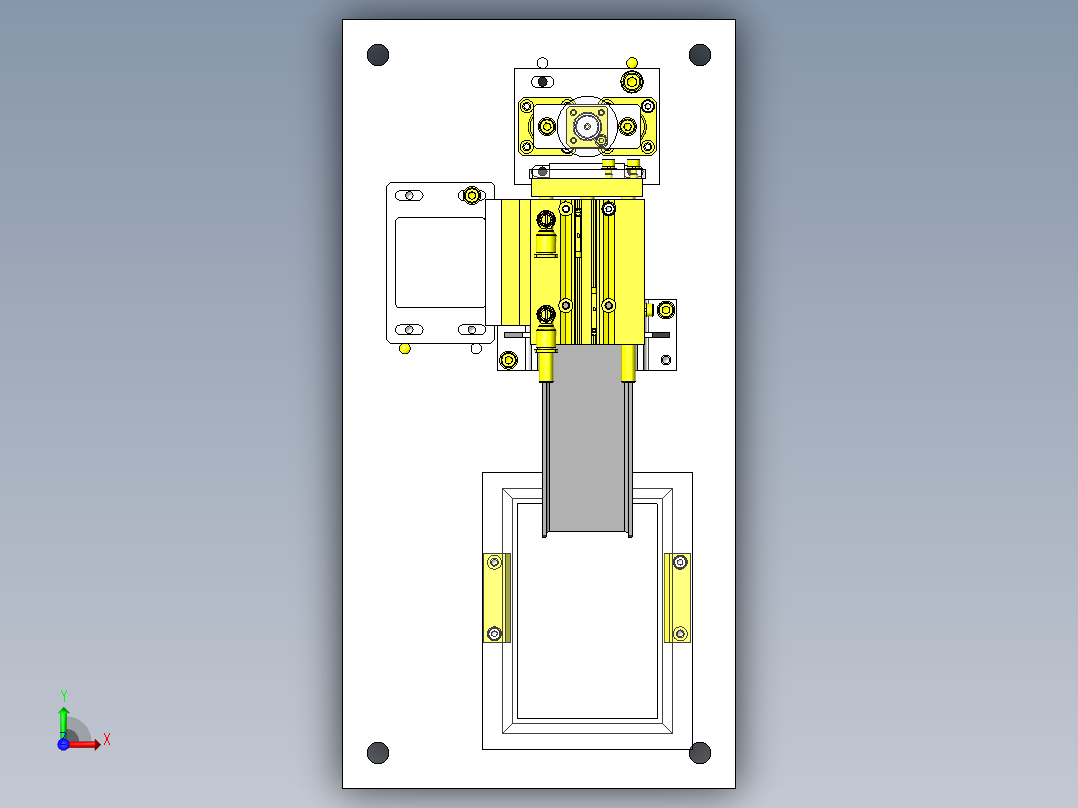 挑出NG滑板俯视图
