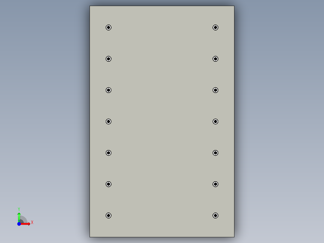 模架图库（STEP前视图