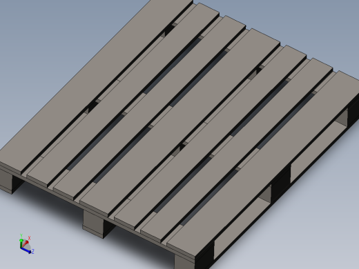 1250X1000木制托盘