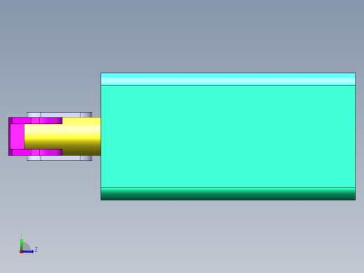 气动小勾爪17左视缩略图