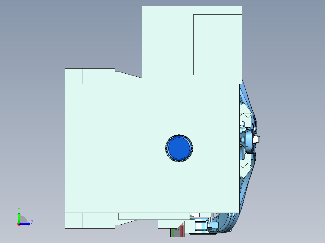 4.道奇下摆臂夹具左视图