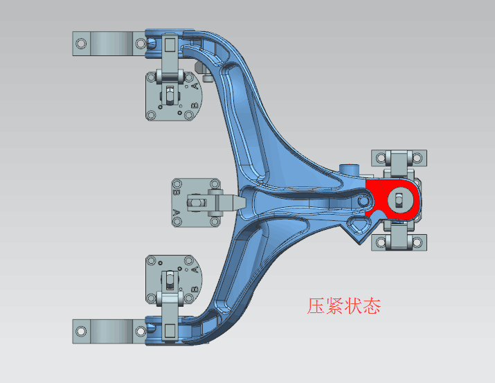 4.道奇下摆臂夹具