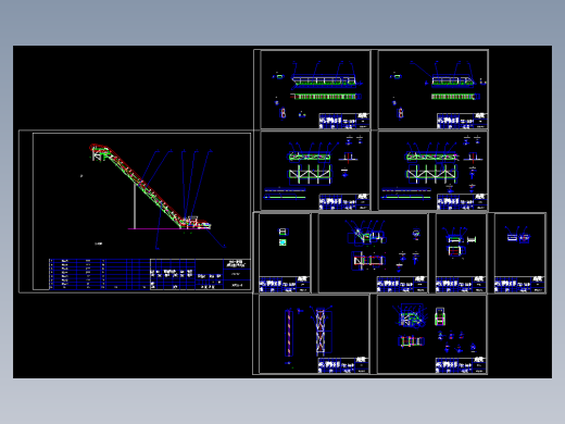 皮带输送机套图