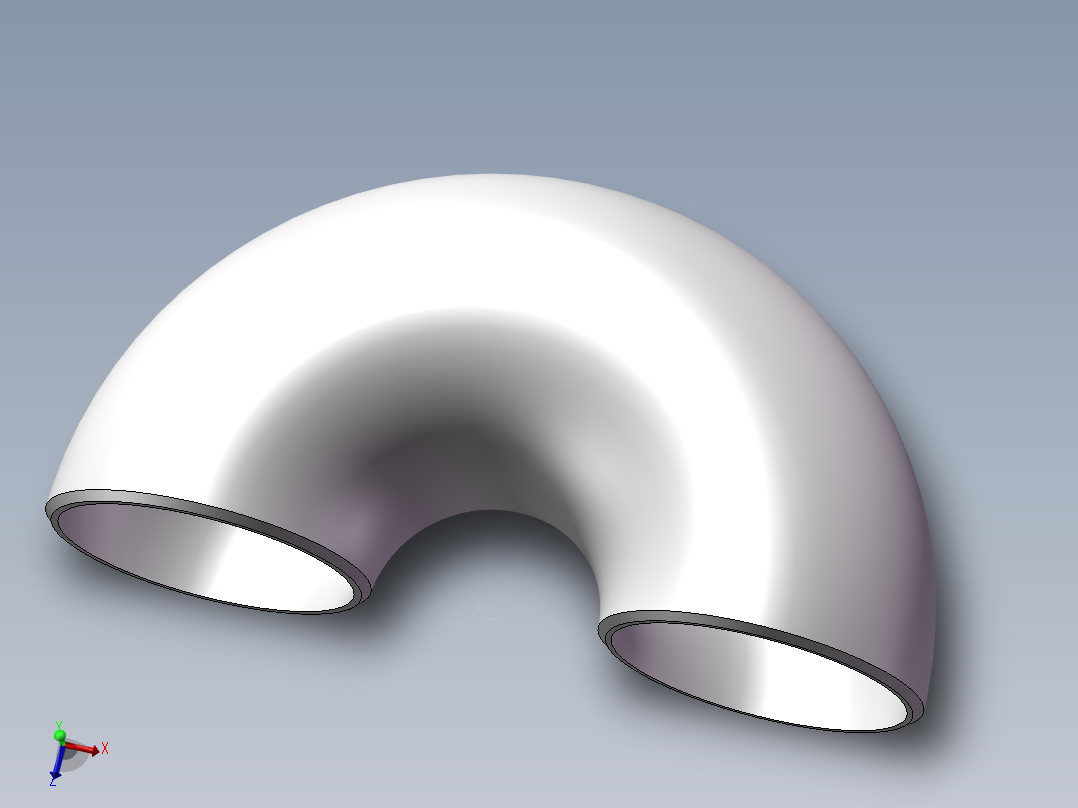 180°等径焊接弯头库