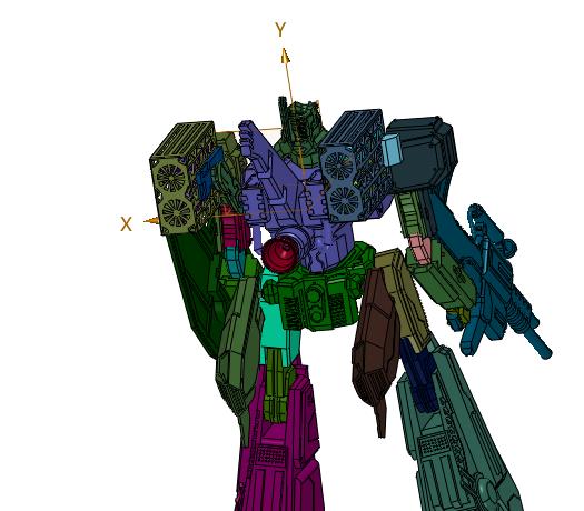 机动战士能天使强袭敢达手办