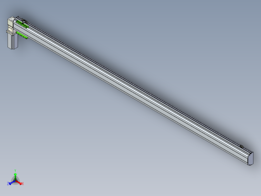 同步带滑台-半封闭B13-L90-S2850-L-Z86-D3